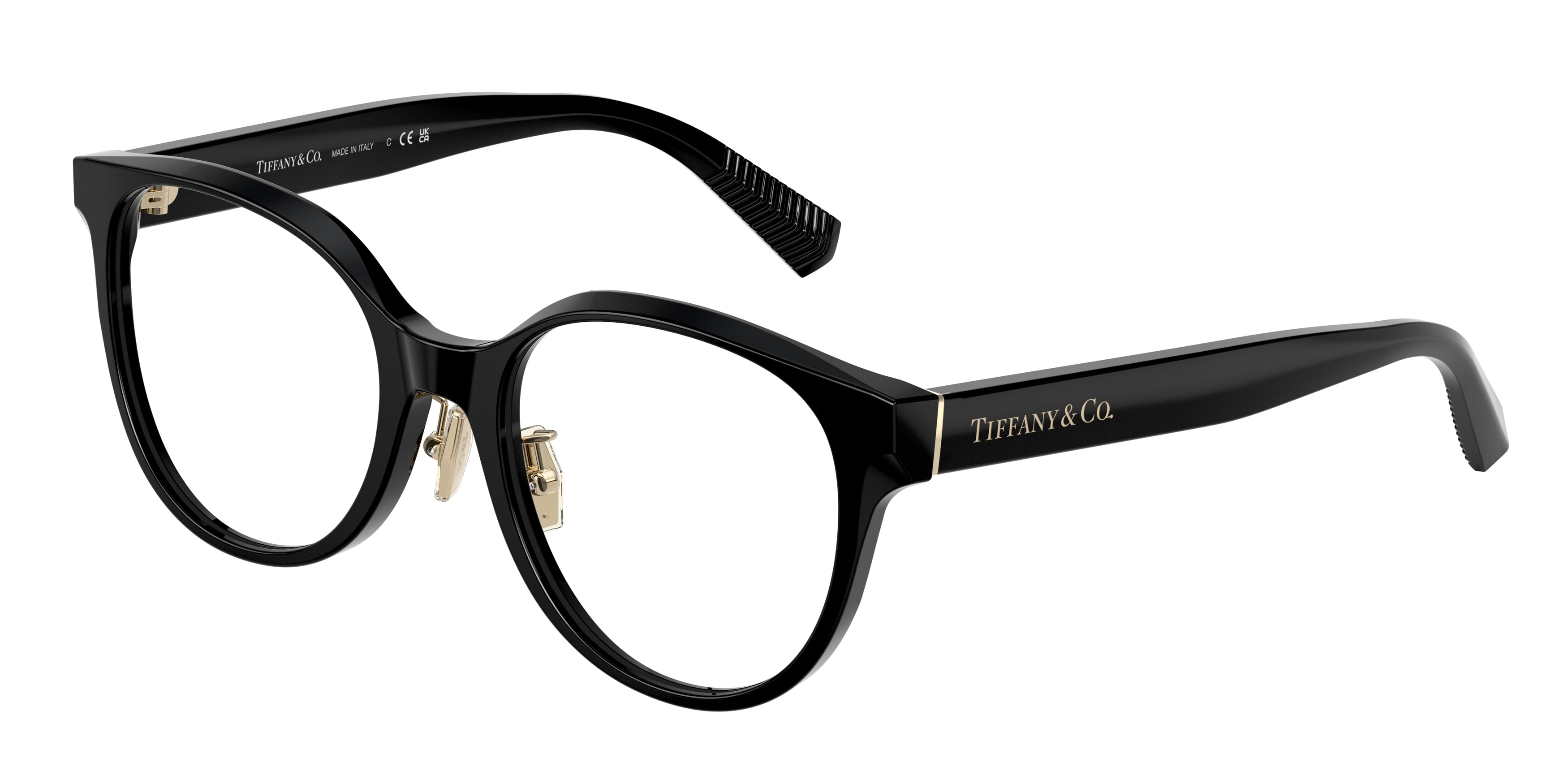 Tiffany & Co. TF2264D Asian Fit Women's Glasses, Black, Size 52
